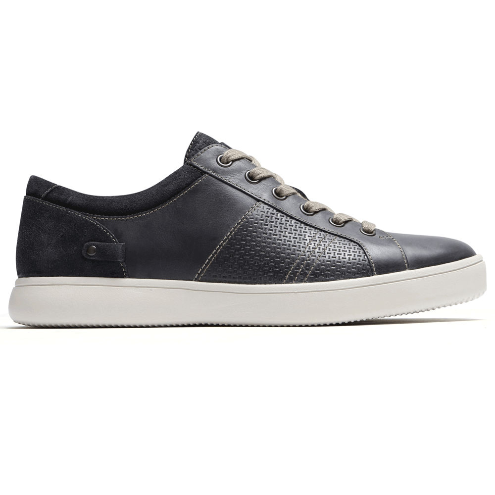 Tenis Rockport Homem Azuis - Colle Tie - 91837TVKQ